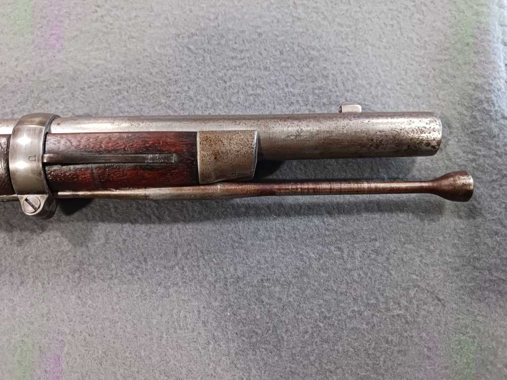 NORWICH MODEL 1861 RIFLE CIVIL WAR ANTIQUE MUSKET 40"-img-8
