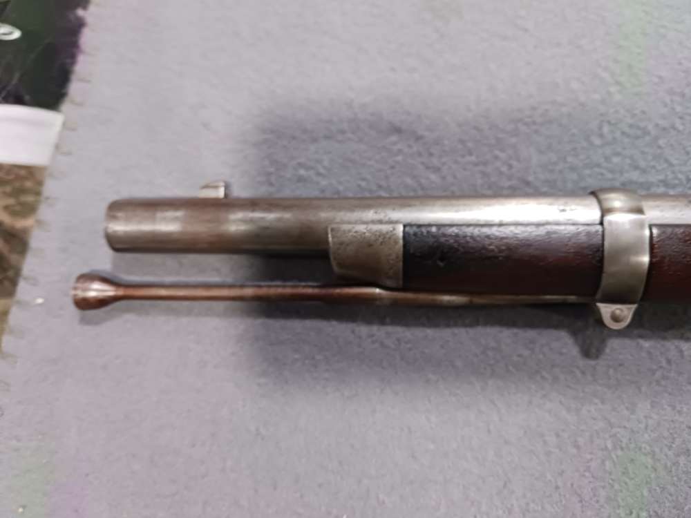 NORWICH MODEL 1861 RIFLE CIVIL WAR ANTIQUE MUSKET 40"-img-12