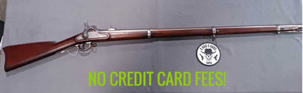 NORWICH MODEL 1861 RIFLE CIVIL WAR ANTIQUE MUSKET 40"-img-0