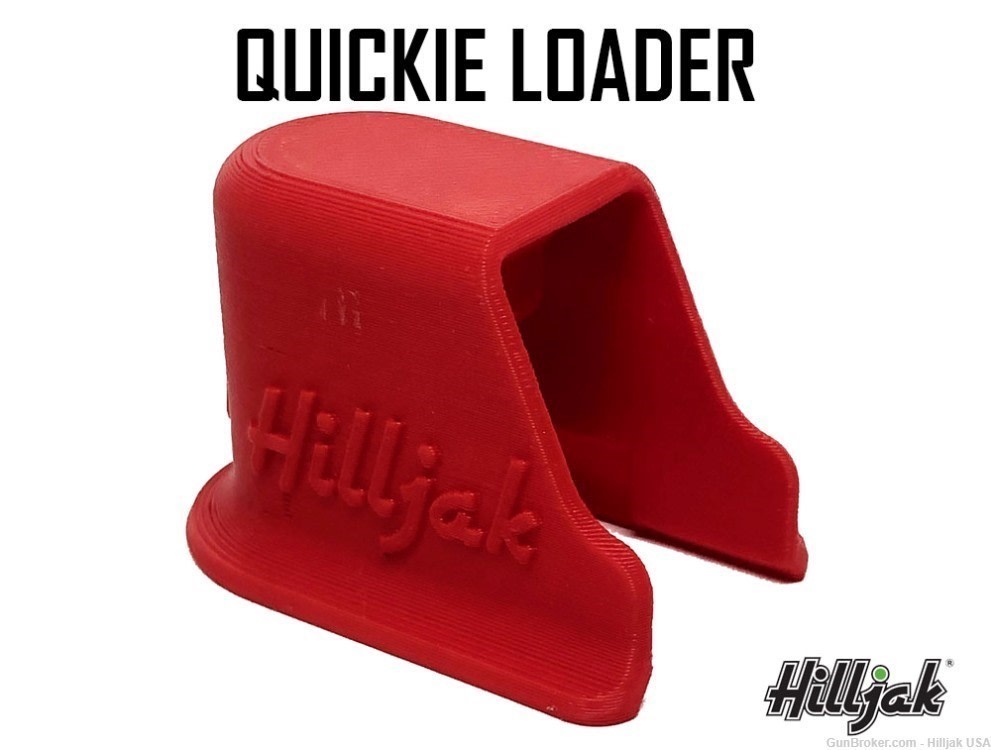 AR-15 Magazine Speed Loader, Hilljak Quickie Loader - QL556 Red-img-1