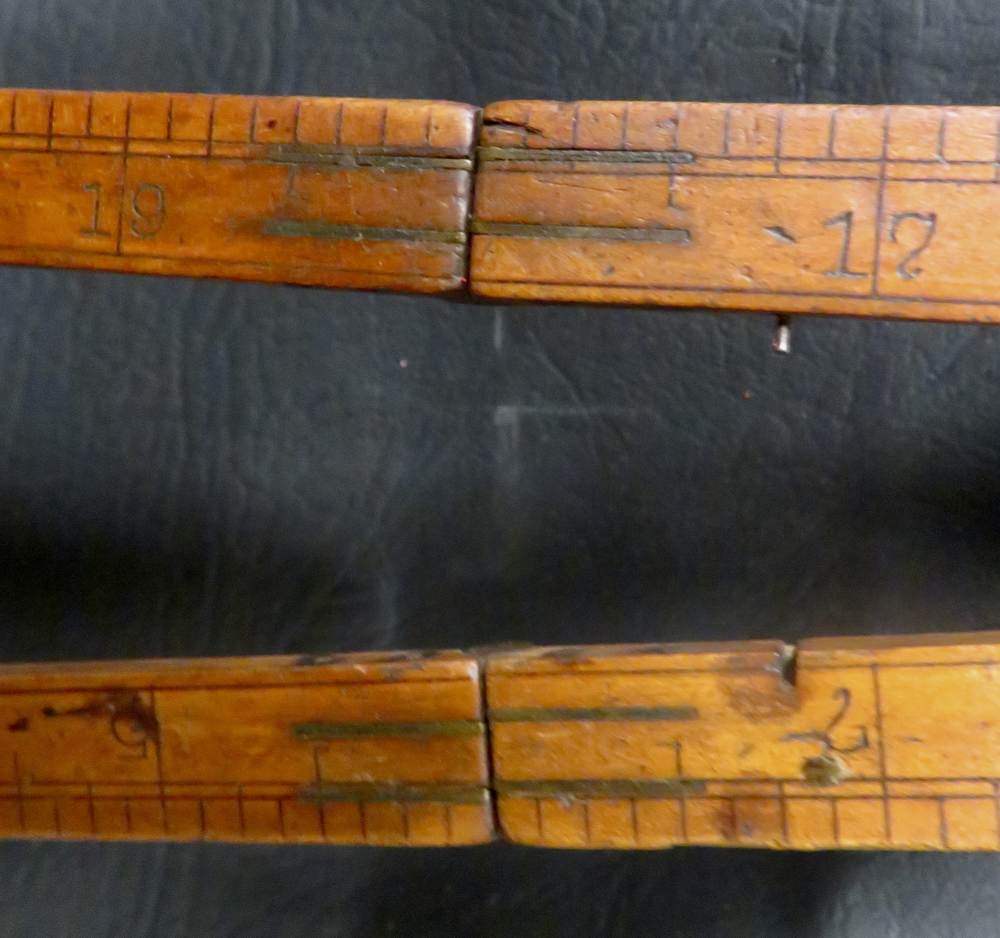 Antique Carpenter’s Folding Rule – No. 58 – Late 19th to Early 20th Century-img-7