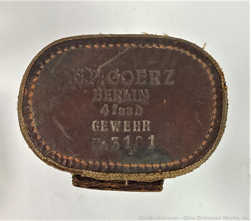 WW1 German Army Goerz Sniper Scope for Semi-Turret Rifle-img-11