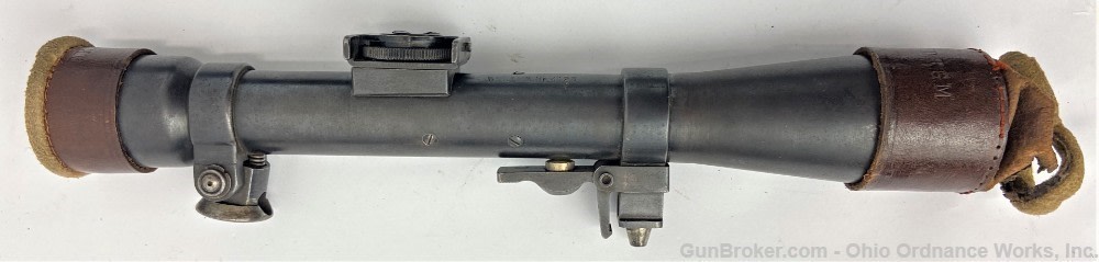 WW1 German Army Goerz Sniper Scope for Semi-Turret Rifle-img-0