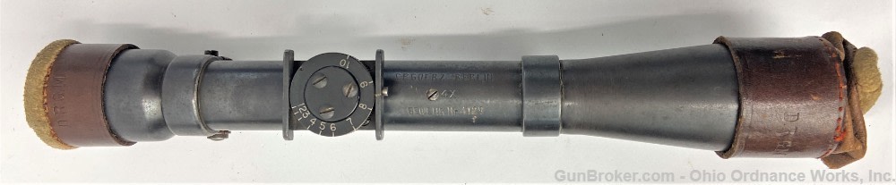 WW1 German Army Goerz Sniper Scope for Semi-Turret Rifle-img-1