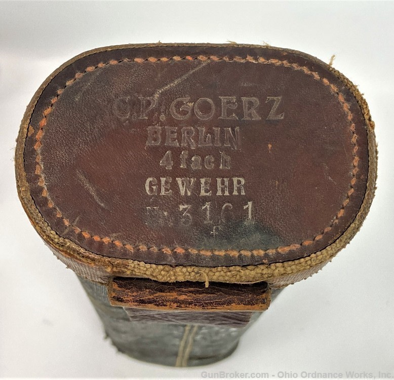 WW1 German Army Goerz Sniper Scope for Semi-Turret Rifle-img-10