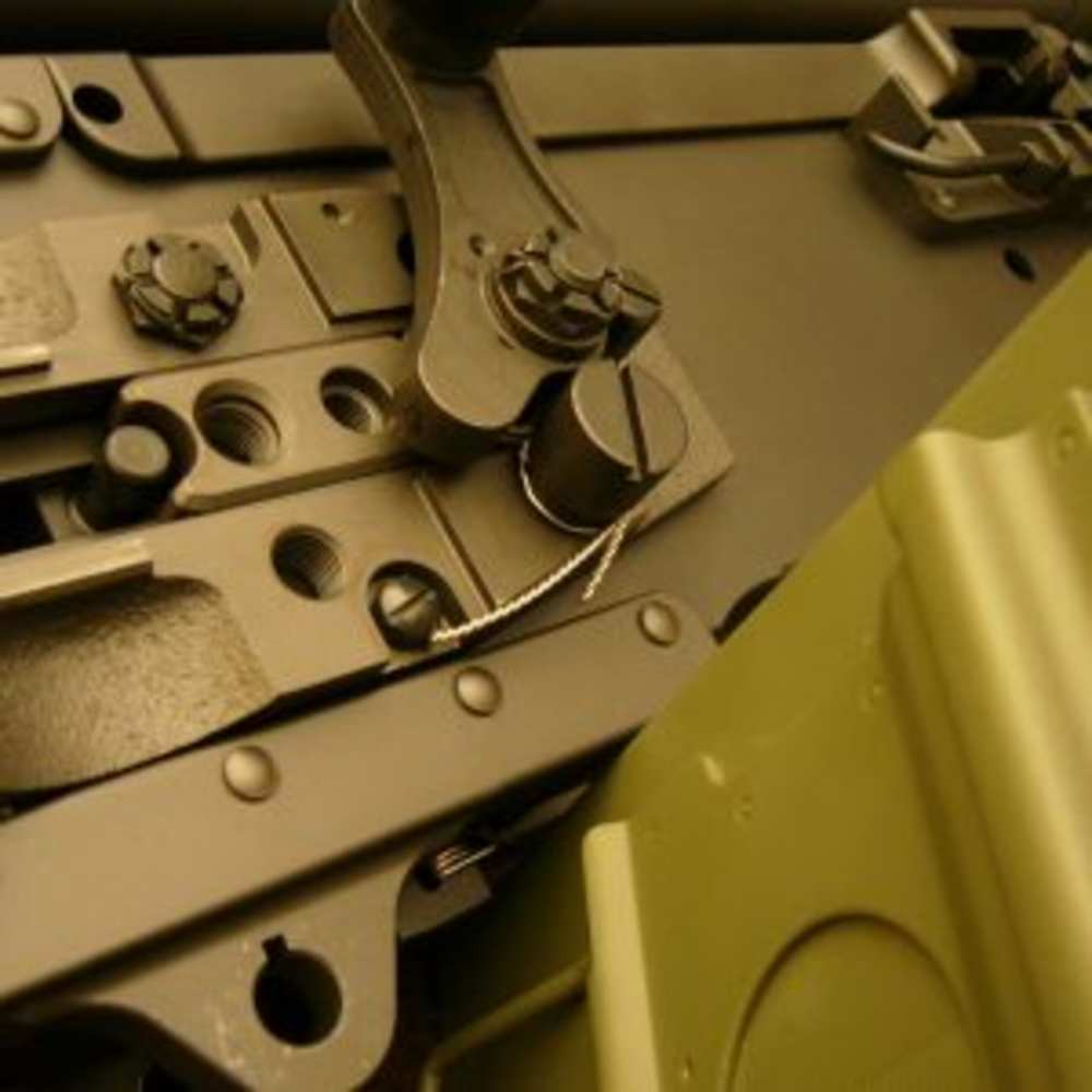 OHIO ORDNANCE M2 SLR .50 BMG MA DEUCE BROWNING MACHINE GUN TRIPOD BELT AMMO-img-9