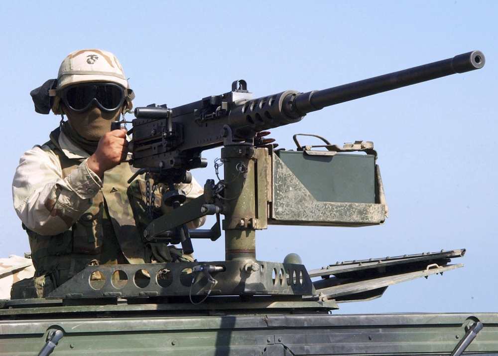 OHIO ORDNANCE M2 SLR .50 BMG MA DEUCE BROWNING MACHINE GUN TRIPOD BELT AMMO-img-4
