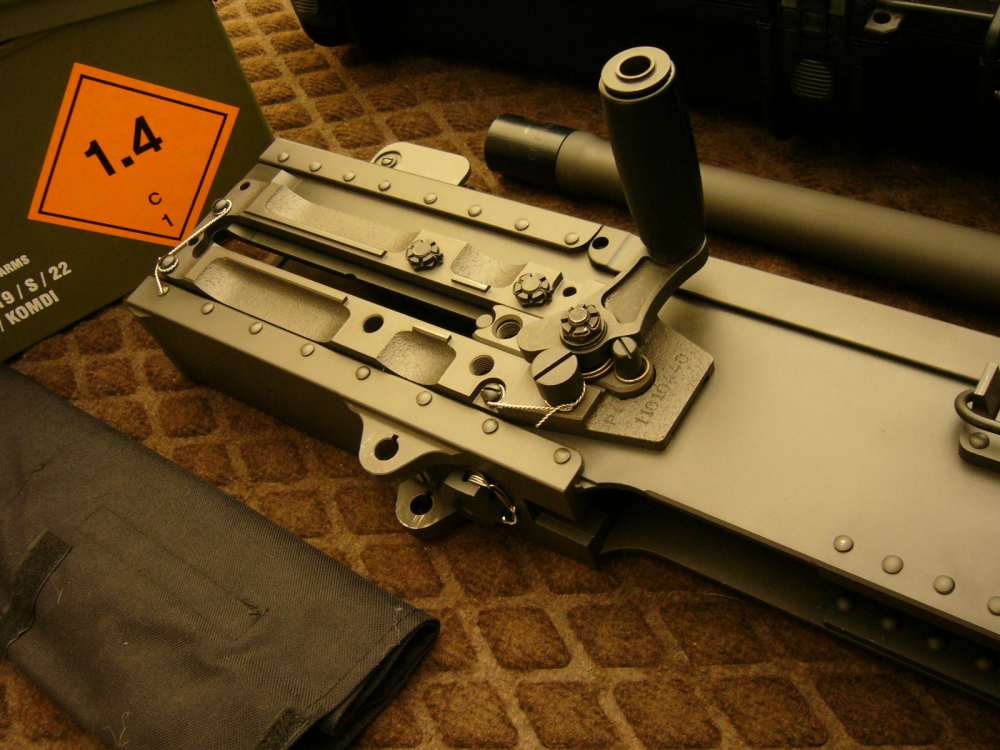 OHIO ORDNANCE M2 SLR .50 BMG MA DEUCE BROWNING MACHINE GUN TRIPOD BELT AMMO-img-13