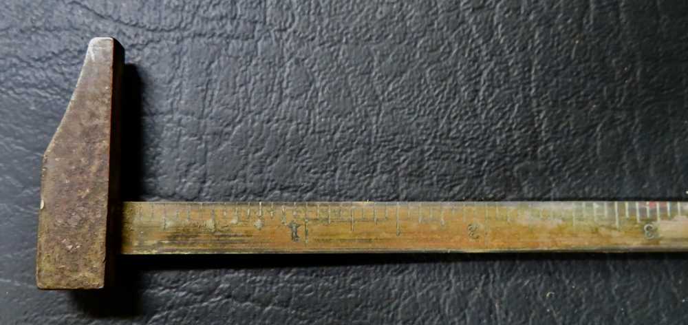 Antique Stanley No. 36½ Warranted Boxwood Folding Rule-img-8