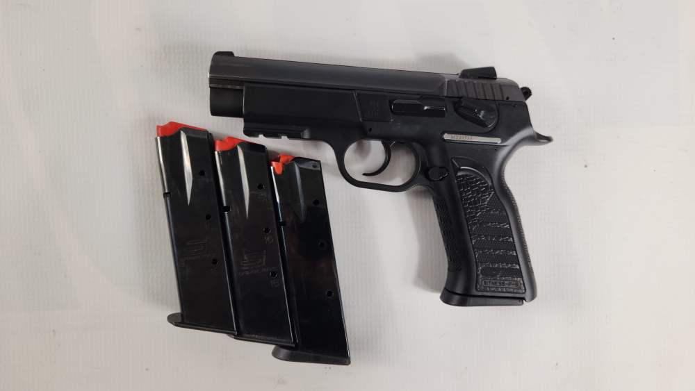 EAA Witness P-S DA/SA Polymer Frame w Four Mags-img-0