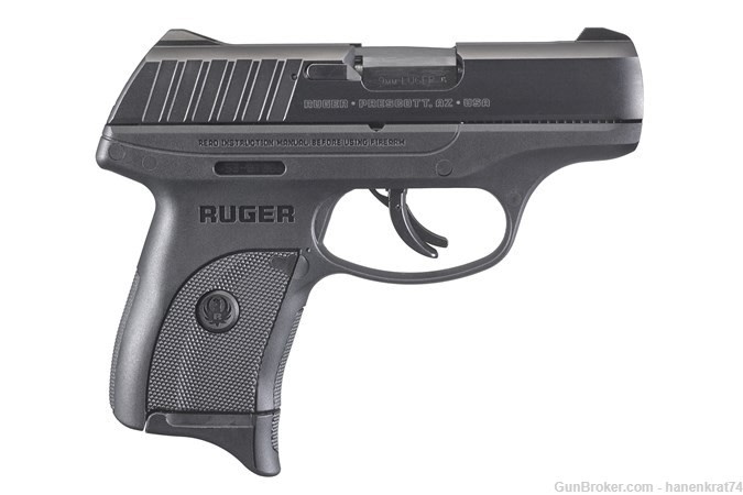 Ruger, EC9s, Striker Fired, Semi-automatic, Polymer Frame Pistol, Compact, -img-0