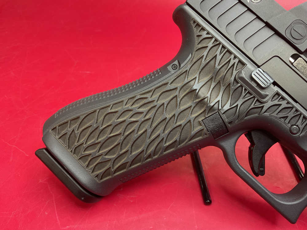 Zaffiri Precision Glock 45 9mm 4.02” Gold TiN Comped Bbl - Gray - Red Dot -img-15