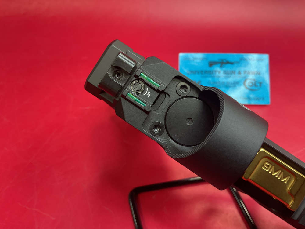 Zaffiri Precision Glock 45 9mm 4.02” Gold TiN Comped Bbl - Gray - Red Dot -img-11