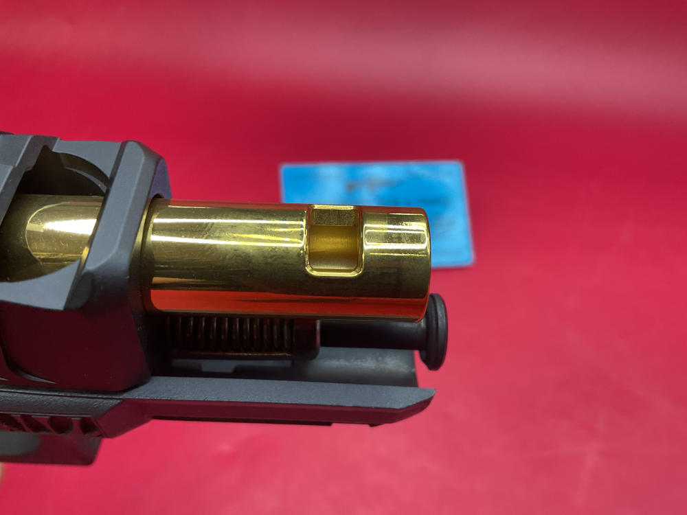 Zaffiri Precision Glock 45 9mm 4.02” Gold TiN Comped Bbl - Gray - Red Dot -img-22