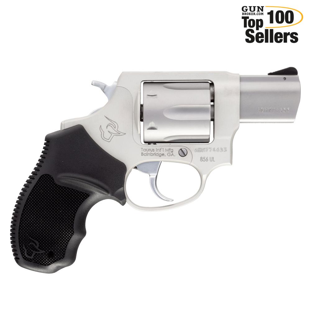TAURUS 856 Ultra-Lite 38 Special+P 2in 6rd Matte Natural Anodized Revolver-img-0