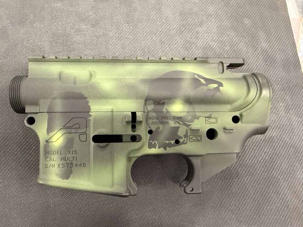 Custom Cerakoted Aero X-15 Lower Receiver Builder set New in box No Reserve-img-1