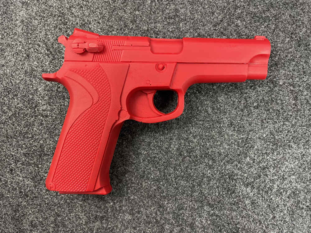 ASP Red Practice Training Gun Smith & Wesson 9mm-img-1
