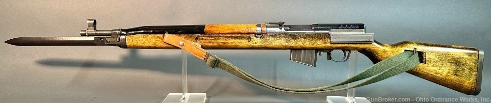 Original Czech issue Model VZ 52/57 Sniper Rifle & Czech NSP-2 Night Vis-img-0