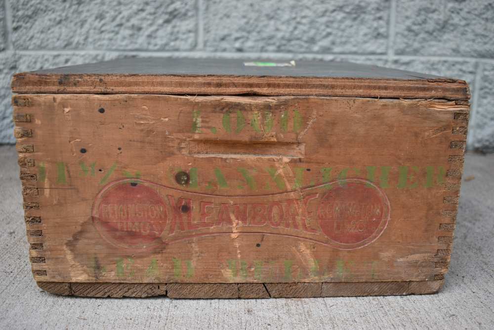 Original Sealed Remington UMC 1000 Rounds 11mm Mannlicher Ammo Crate-img-2