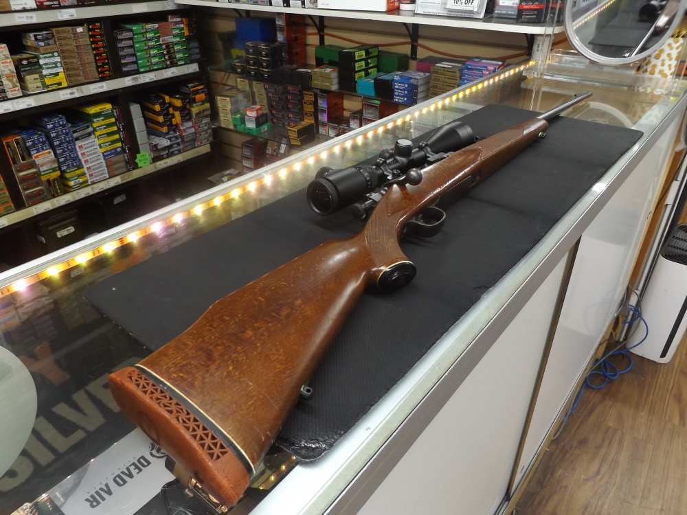 PARKER HALE .270 WITH BARSKA SCOPE MADE IN ENGLAND -img-0