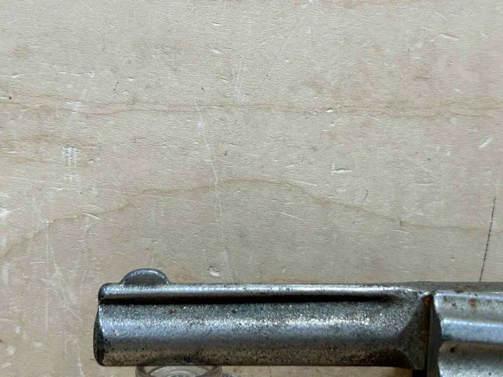 ANTIQUE SMITH & WESSON CAST IRON CAP GUN TOY-img-4