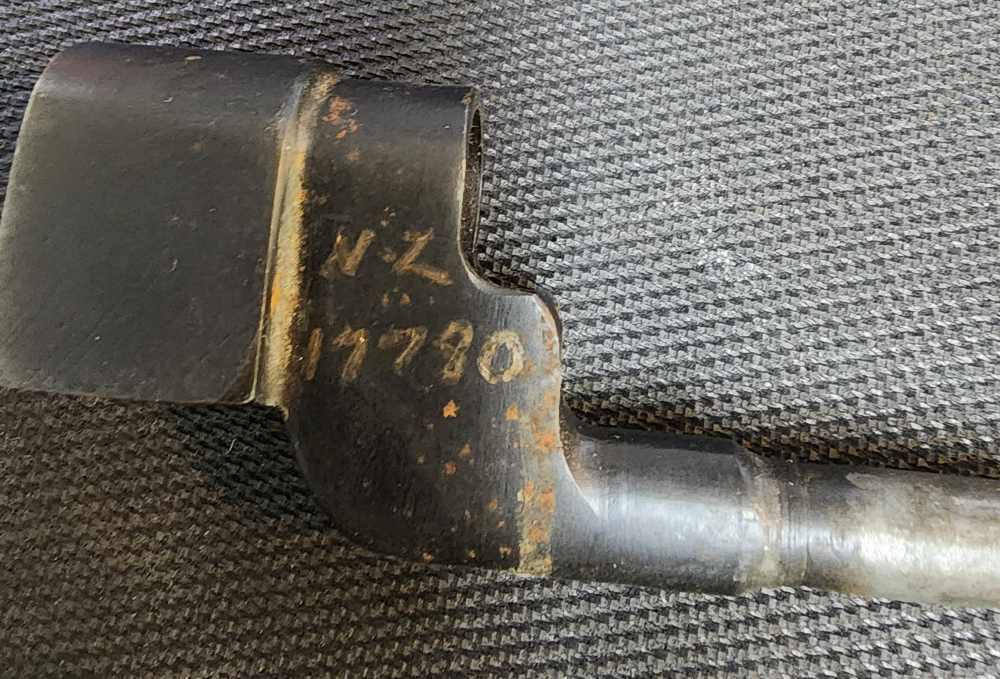 Canadian Long Branch Enfield No.4 Mk. II Bayonet with Scabbard-img-9