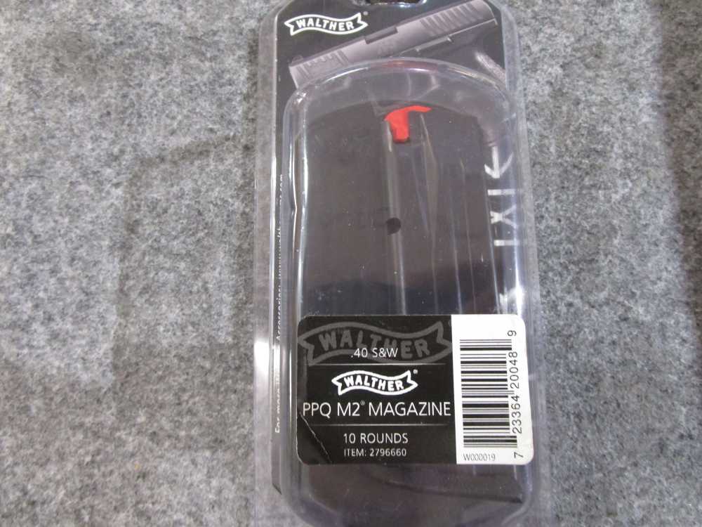 Walther PPQ M2 Factory Magazine 40 S&W 10 Round New                -img-0
