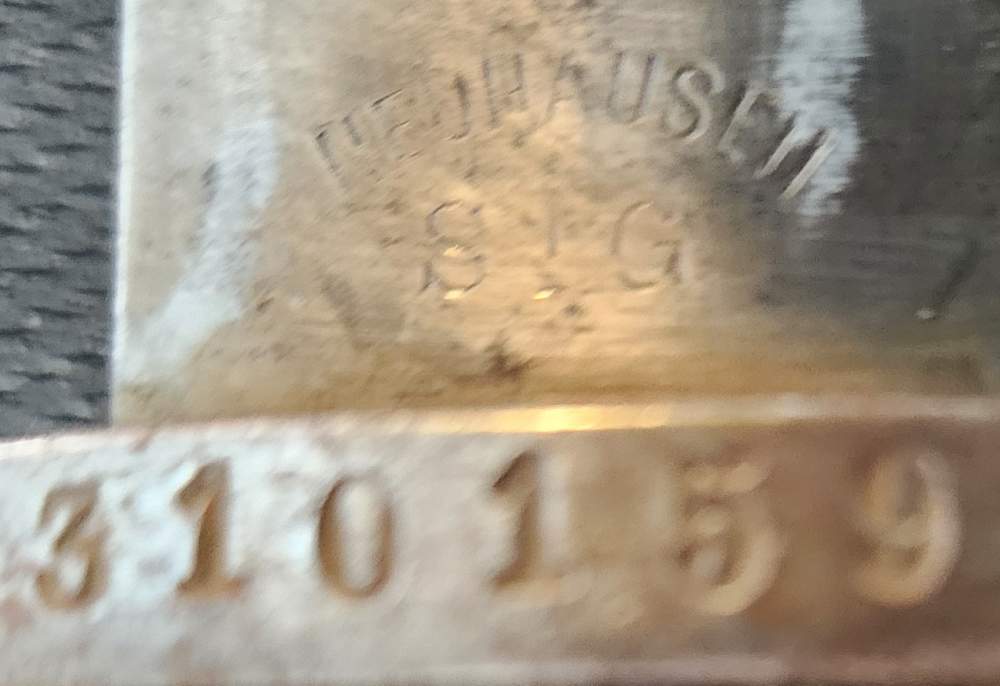  Swiss Model 1918 Bayonet manufactured  Waffenfabrik Neuhausen (SIG)-img-5