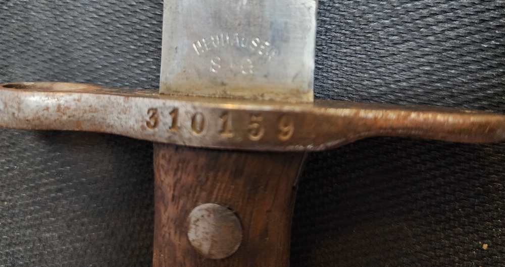  Swiss Model 1918 Bayonet manufactured  Waffenfabrik Neuhausen (SIG)-img-6