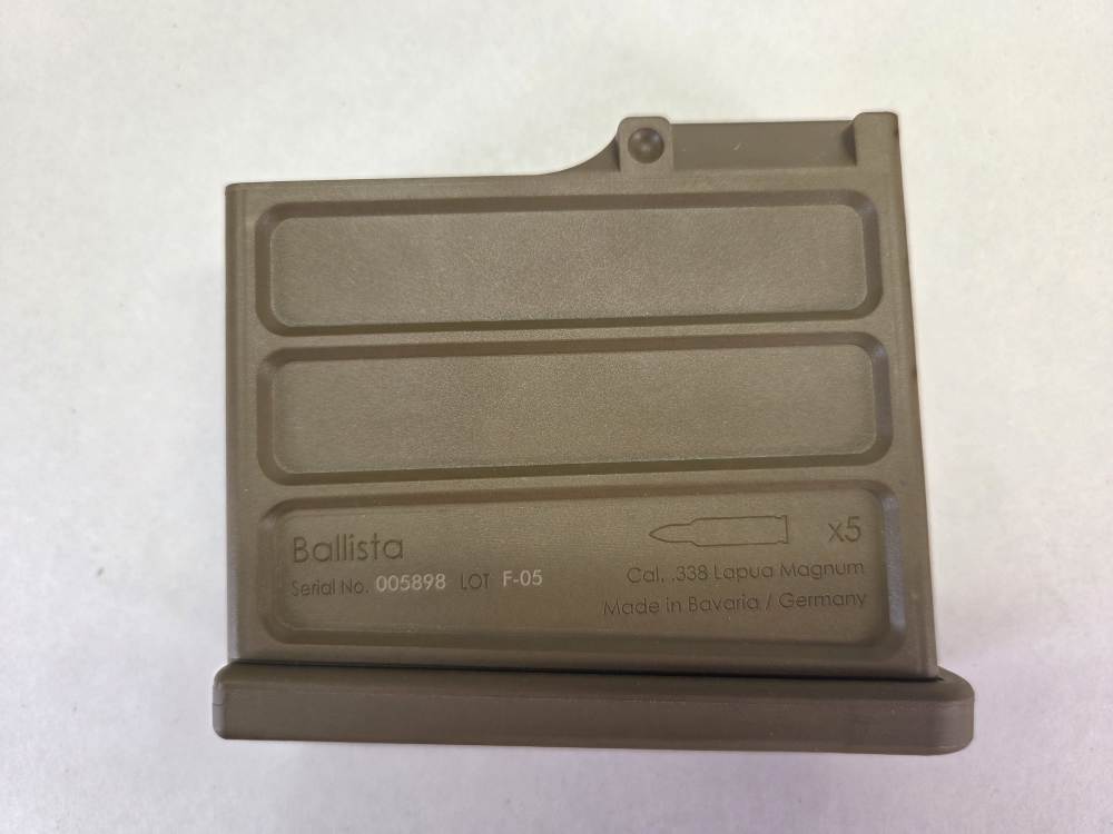3 FNH USA Ballista Rifle 338 Lapua 5rd FDE Magazines Factory New-img-2