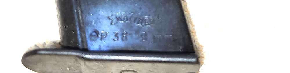 1959 Original Factory Walther Banner P38 9mm 7rd clip Magazine -img-7