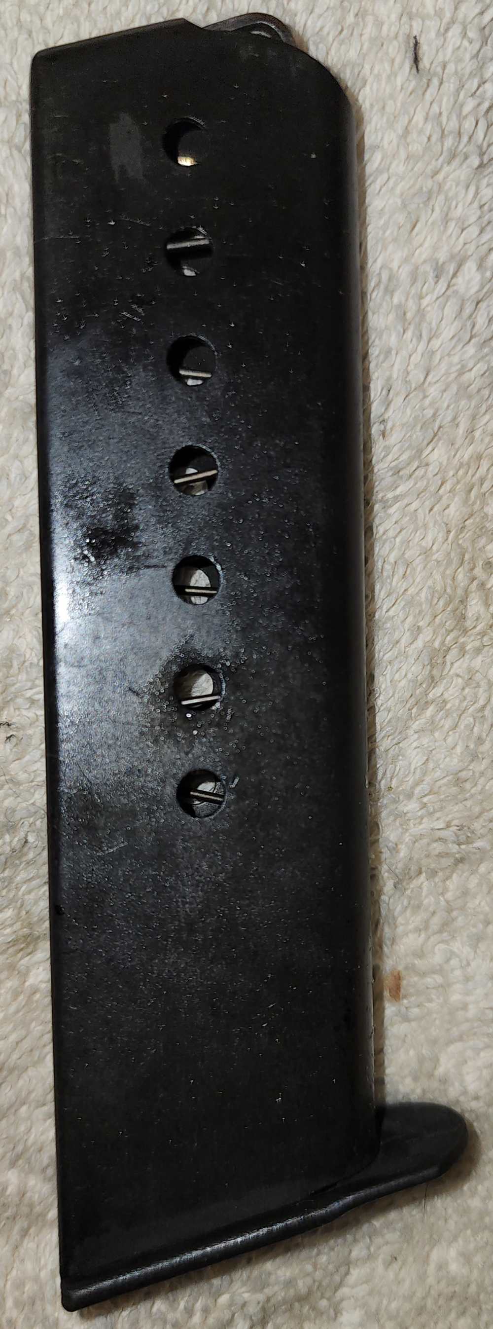 1959 Original Factory Walther Banner P38 9mm 7rd clip Magazine -img-2