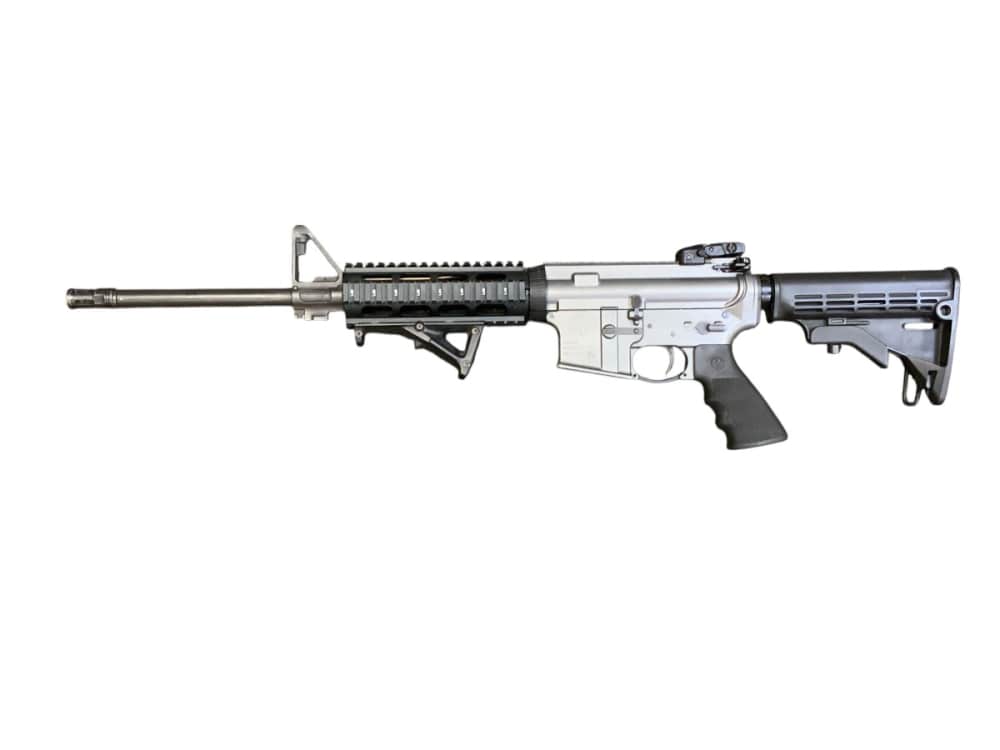 Ruger AR-556, 5.56 MM, Good! Quad Rail!-img-0