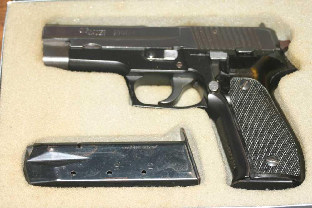 Sig Sauer P226 with 2 Mags and original box  Good Condition-img-0