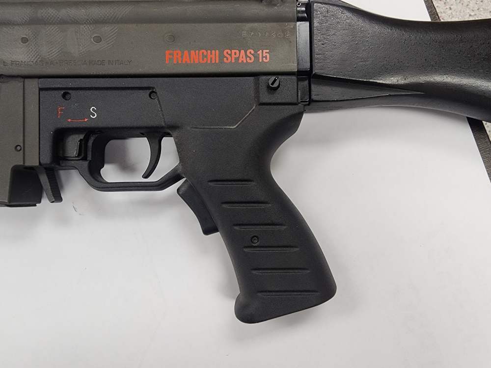 Ultra Rare Franchi SPAS-15 12ga Dual-Mode Combat Shotgun + Muzzle Brake-img-11