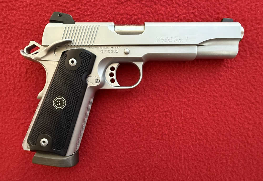 GUNCRAFTER INDUSTRIES MODEL 1,  2 CALIBERS: .50 GI  & .45 ACP CHROME FINISH-img-0