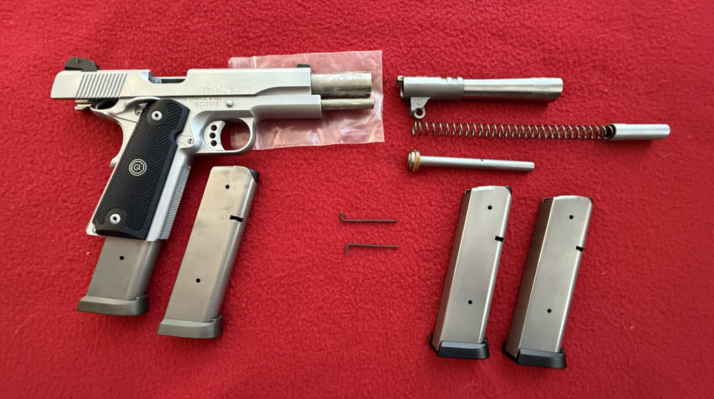 GUNCRAFTER INDUSTRIES MODEL 1,  2 CALIBERS: .50 GI  & .45 ACP CHROME FINISH-img-4