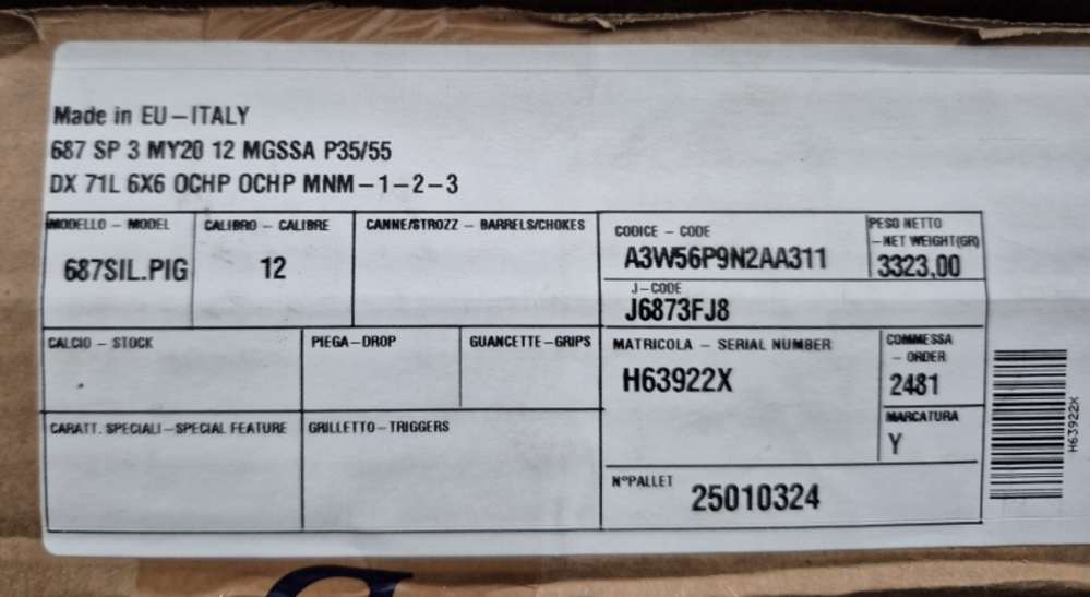 NIB BERETTA 690 ULTRALEGGERO KO 12GA 28" CASE-img-19