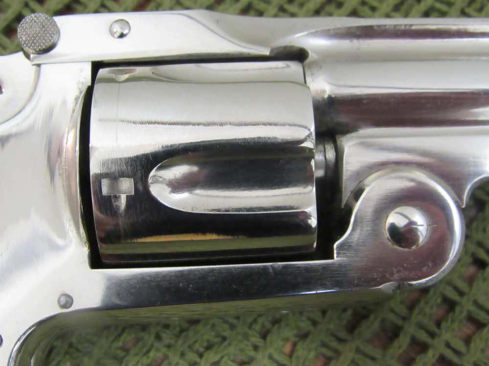 Smith & Wesson S&W .38 SA SECOND MODEL 3 1/4 INCH RE-NICKlELED -img-8