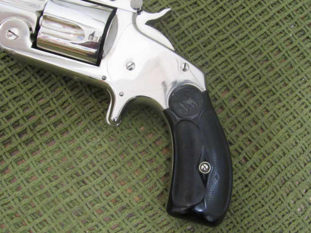 Smith & Wesson S&W .38 SA SECOND MODEL 3 1/4 INCH RE-NICKlELED -img-3