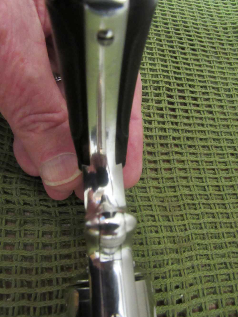 Smith & Wesson S&W .38 SA SECOND MODEL 3 1/4 INCH RE-NICKlELED -img-11