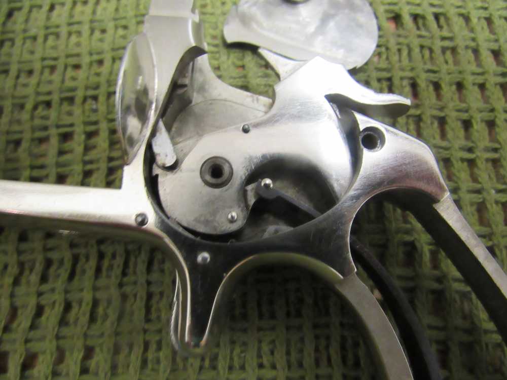 Smith & Wesson S&W .38 SA SECOND MODEL 3 1/4 INCH RE-NICKlELED -img-26