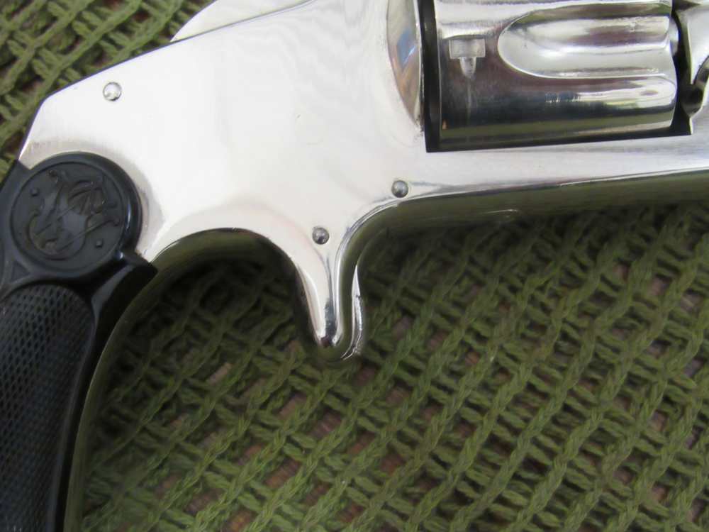 Smith & Wesson S&W .38 SA SECOND MODEL 3 1/4 INCH RE-NICKlELED -img-7