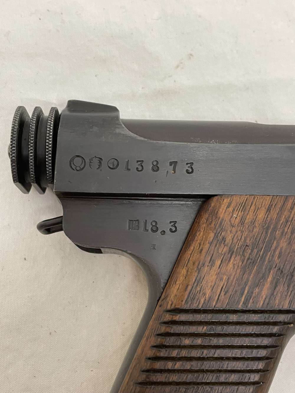 WWII Nambu Type 14 Pistol (1944) with Magazine and Holster (JRB1312)-img-6