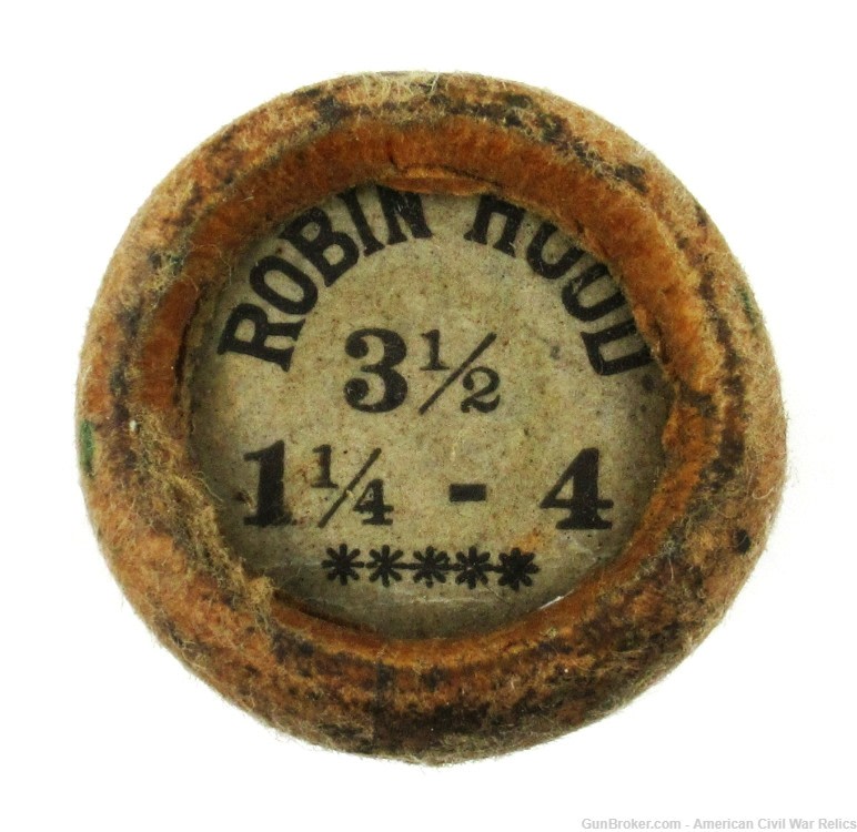 10 Ga. Robin Hood Powder Company Straw Colored Shotshell (1903-1907)-img-4