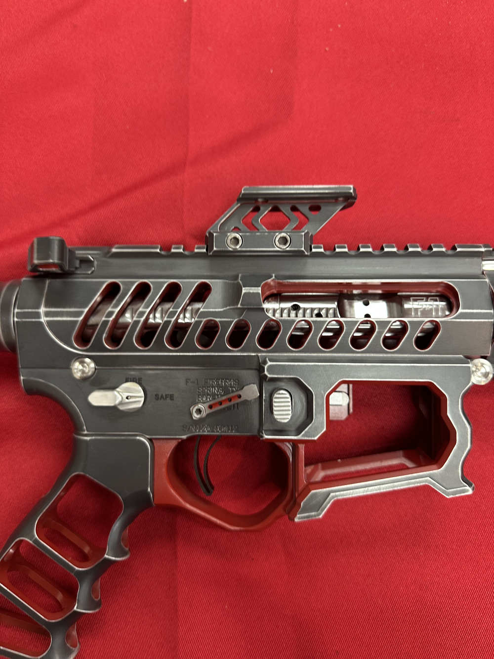 Agency X F1 X Blowndeadline BDR15 Glock 34 Chop 300Blk 9mm CF AR Barrel-img-11