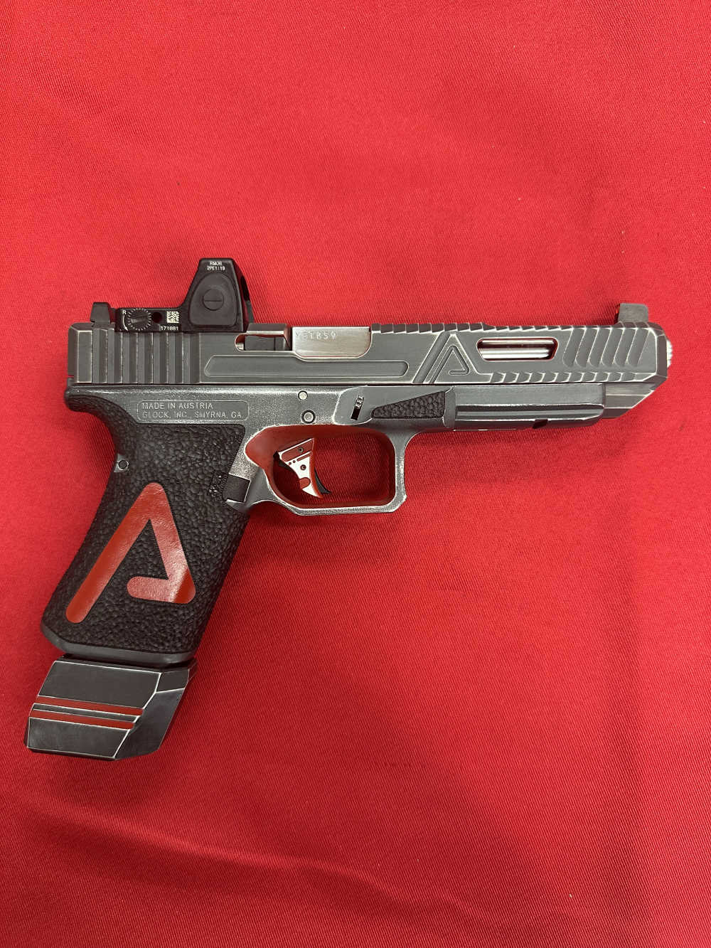 Agency X F1 X Blowndeadline BDR15 Glock 34 Chop 300Blk 9mm CF AR Barrel-img-1