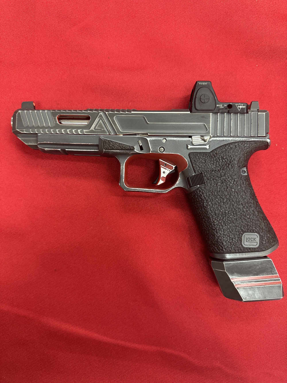 Agency X F1 X Blowndeadline BDR15 Glock 34 Chop 300Blk 9mm CF AR Barrel-img-2