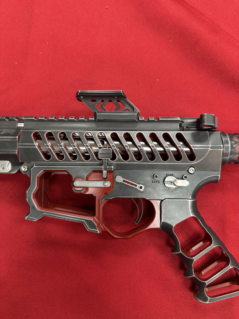 Agency X F1 X Blowndeadline BDR15 Glock 34 Chop 300Blk 9mm CF AR Barrel-img-16
