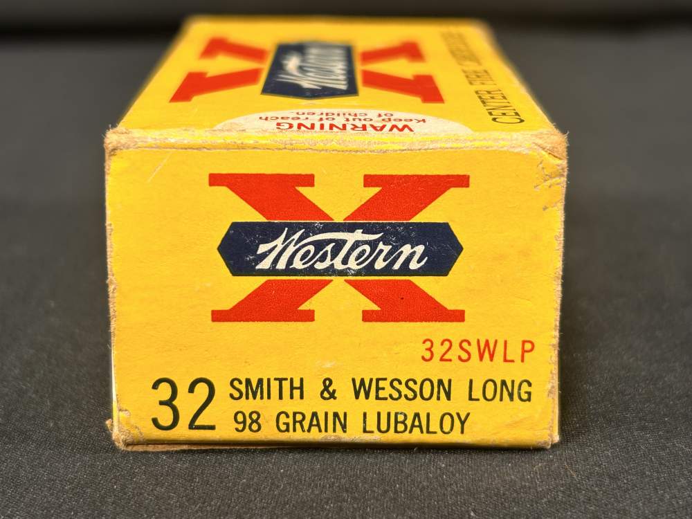 Western X Box 32 Smith & Wesson REM-UMC Headstamp Ammo 41CT-img-0